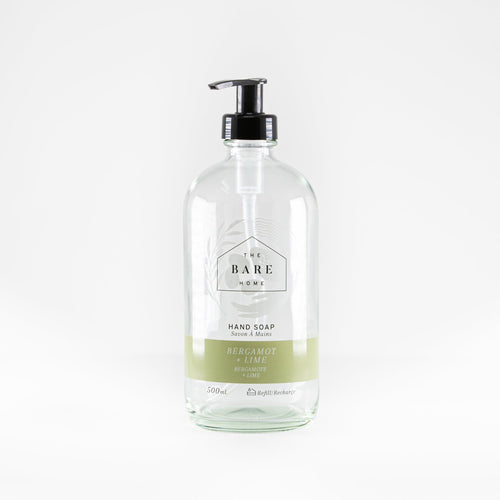 The Bare Home - Hand Soap - Bergamot + Lime