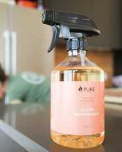 PURE - Stainless Steel Cleaner kit with terry cloth