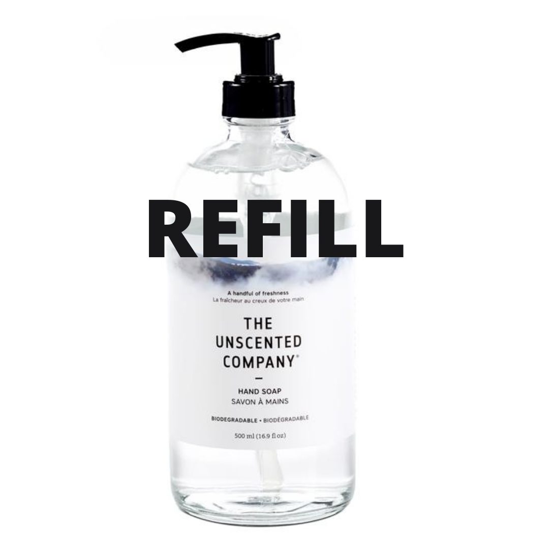 The Unscented Company Hand Soap REFILL STATION The Simple Concept