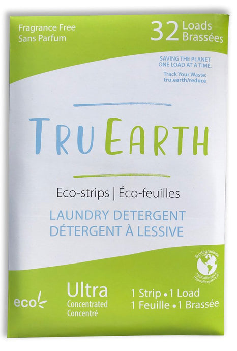 Tru Earth - Laundry Detergent - Fragrance Free Eco Strips