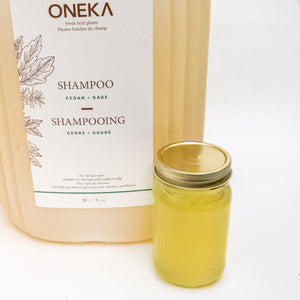 Oneka's Cedar & Sage Shampoo