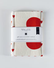 Ten and Co. - Gift Set - Tea Towel & Sponge Cloth Combo - Regular Prints