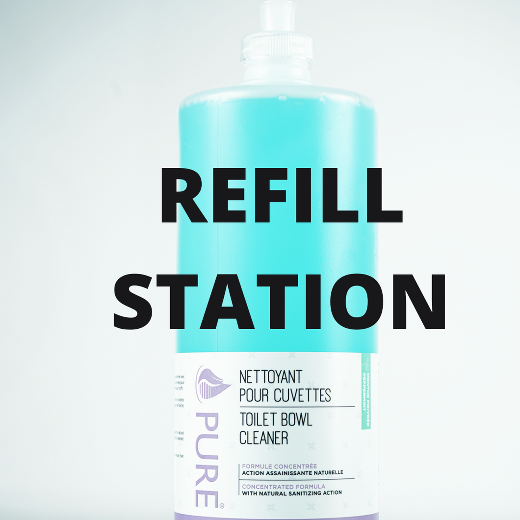 PURE - Toilet Bowl Cleaner- REFILL STATION