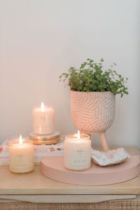 The Bare Home - Lavender + Sage Candle "About that Summer Day"