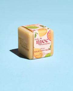 Make Nice Company - Citrus Solid Dish Soap