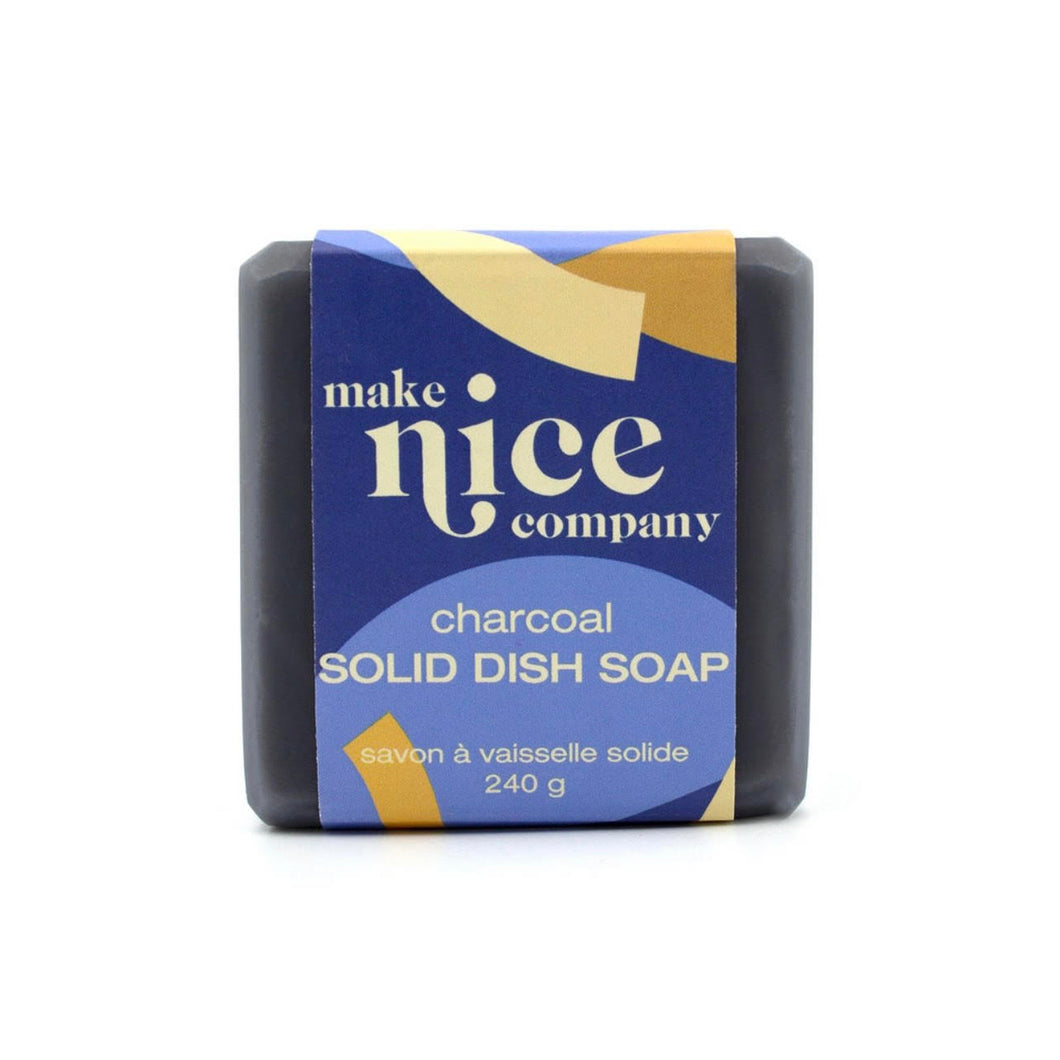 Make Nice Company - Charcoal Solid Dish Soap